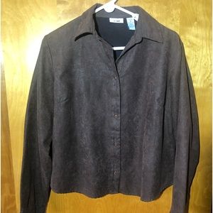 Lee Ms. Lee sz XL Woman’s Button Down Top #13